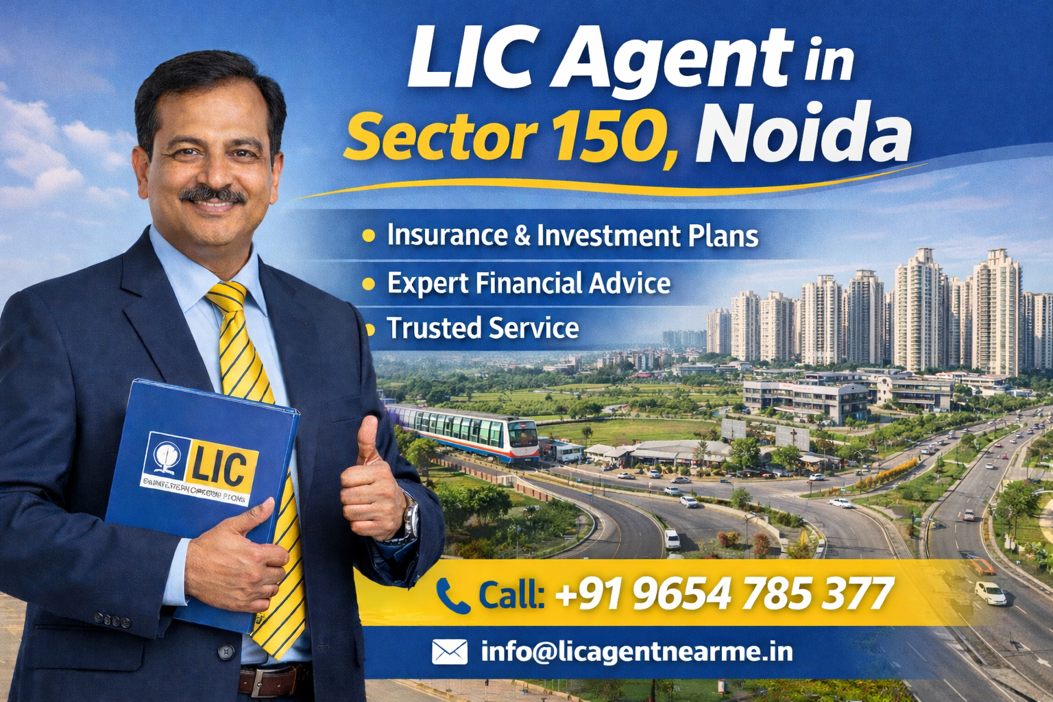 Trusted LIC Agent in Sector 150, Noida