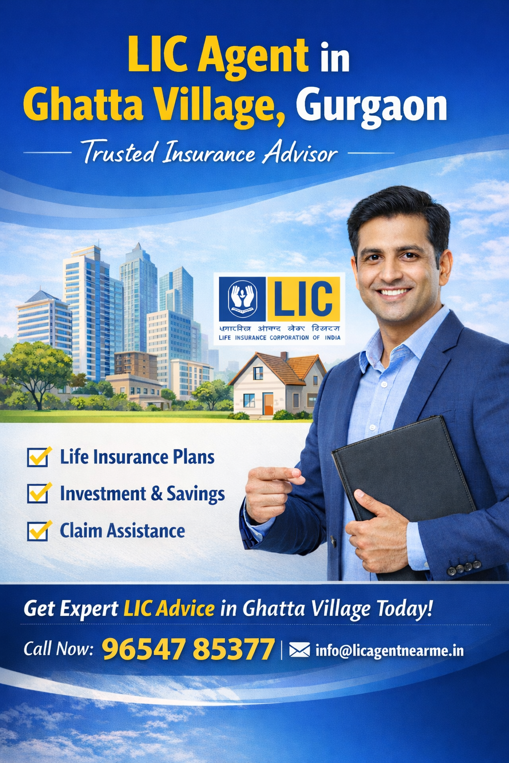 Lic Agent in Ghatta-Village