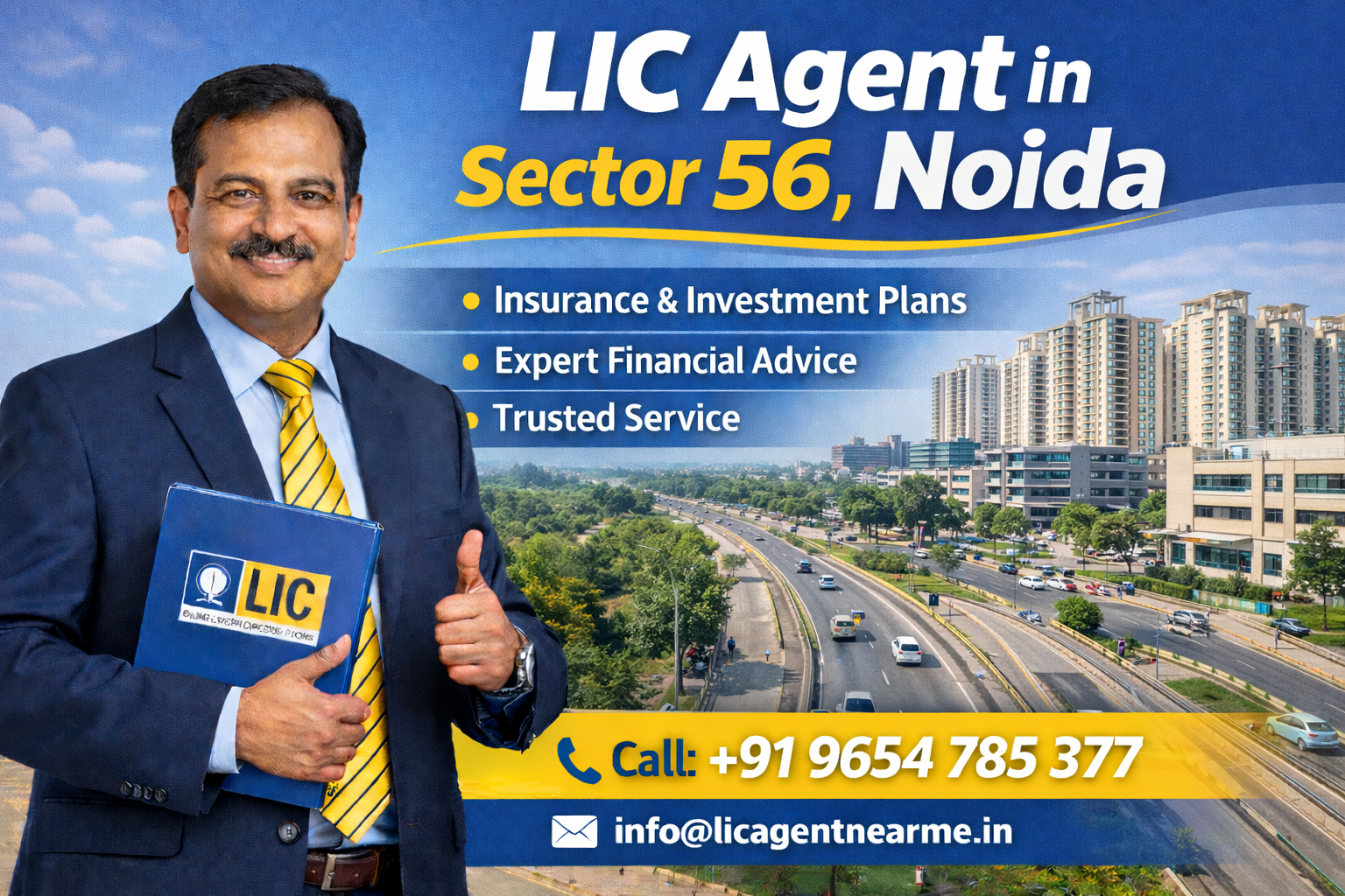 LIC Agent Near Me in Sector 56 Noida