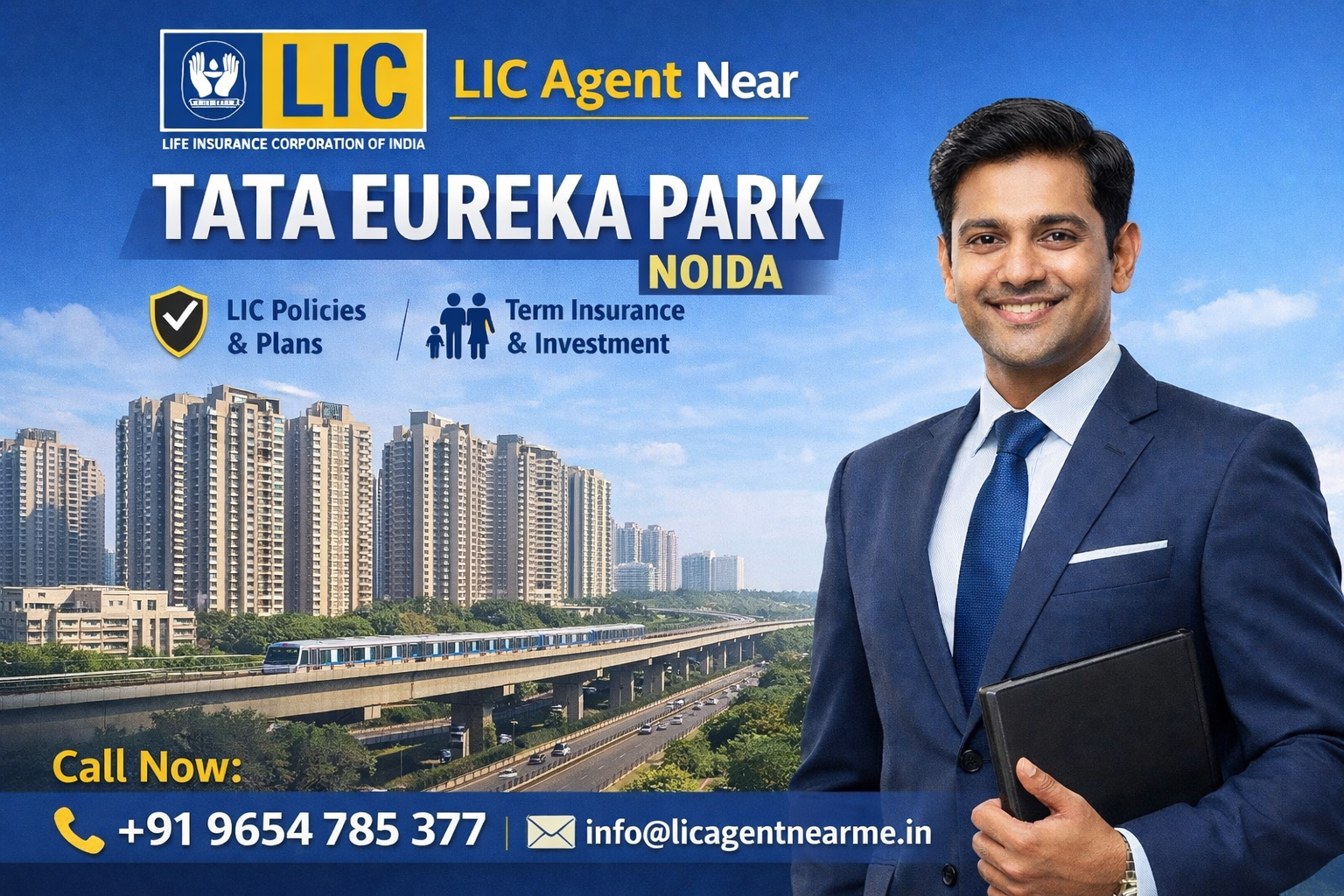 LIC Agent Near Tata Eureka Park Noida