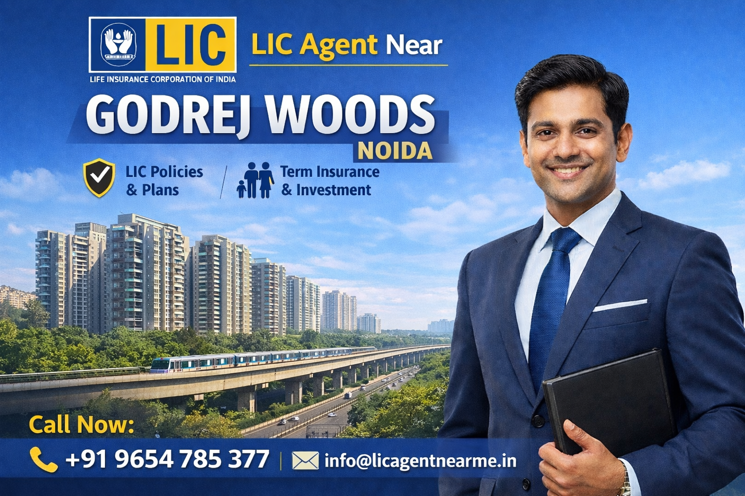 LIC Agent Near Godrej Woods Noida