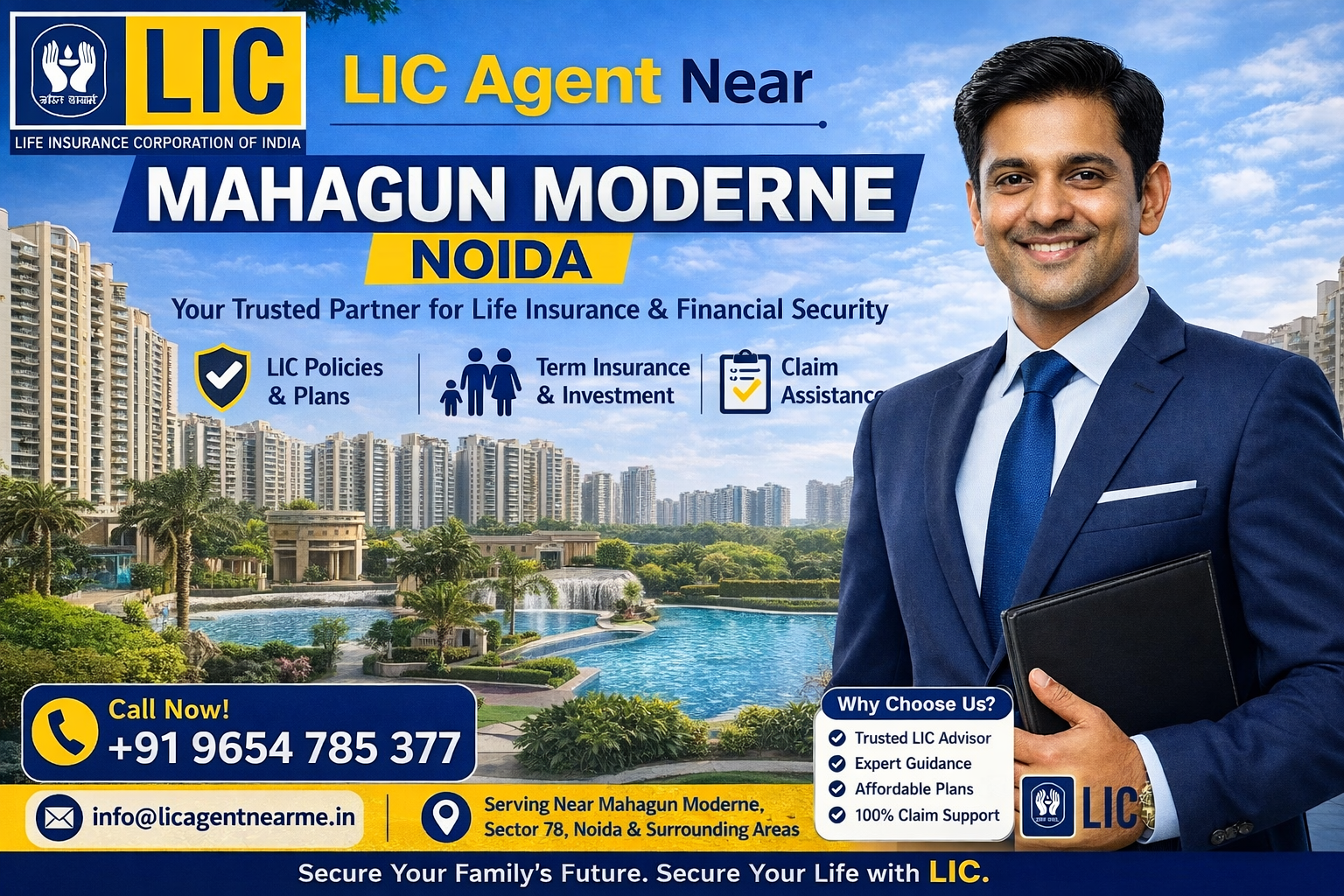 LIC Agent Near Mahagun Moderne Noida