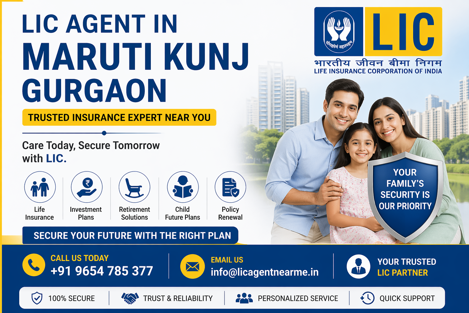 Lic Agent in Maruti-Kunj
