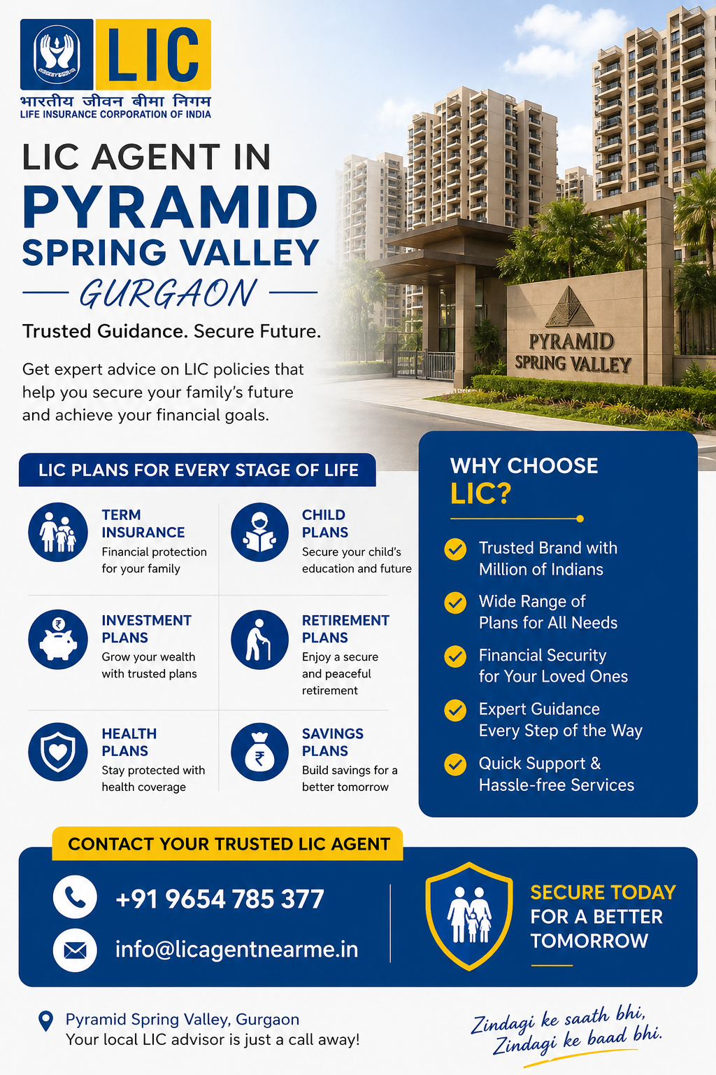 Lic Agent in Pyramid Spring Valley