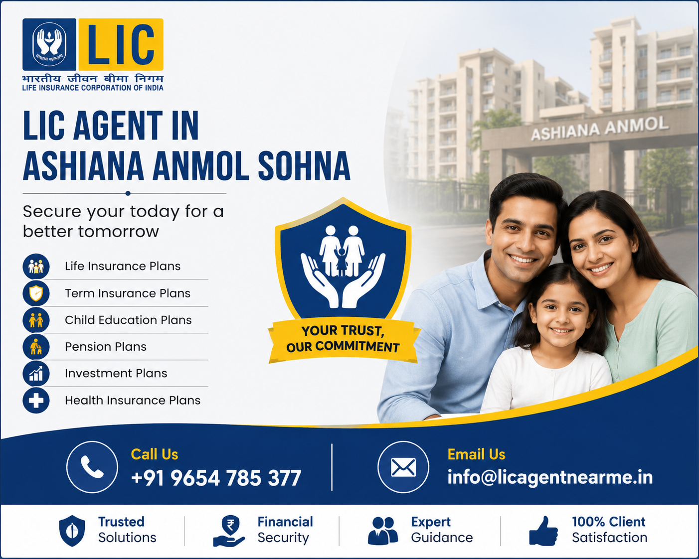 Lic Agent in Ashiana Anmol Sohna