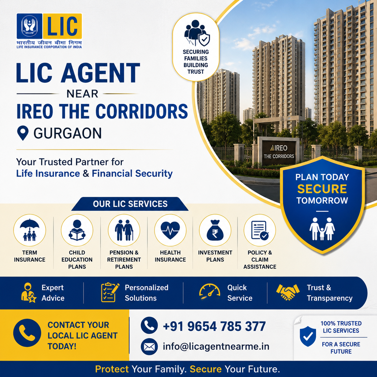 Lic Agent near Ireo The Corridors