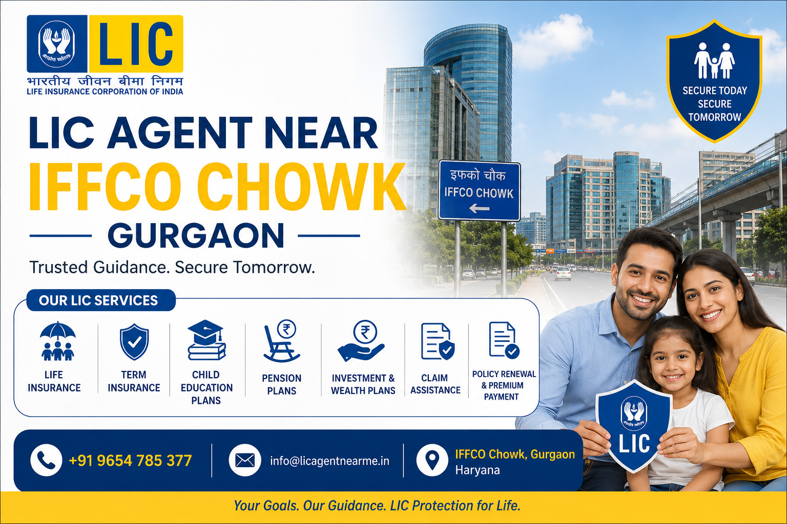 Lic Agent near iffco chowk